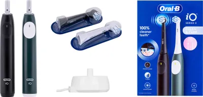Image de Brosse à dents Braun Oral-B iO 2 Night Black+Forest Green