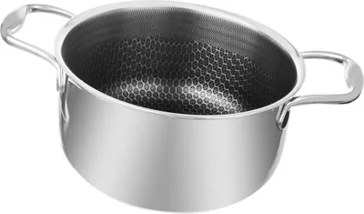 Zdjęcie produktu dla Garnek stalowy COOKCELL 24 cm, 4,8 l
