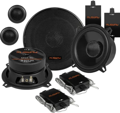 Produktbild von Musway MQ5.2C, 2-Wege, 180 W, 90 W, 4 Ohm, 62 - 22000 Hz, 5,4 cm