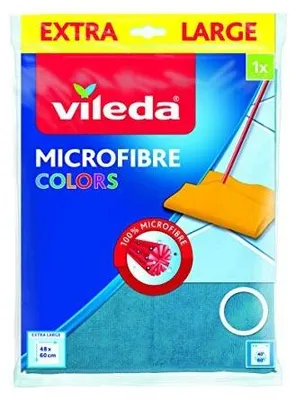 Zdjęcie produktu dla Ściereczka podłogowa mikrofibra do czyszczenia wszystkich podłóg 49X60 cm
