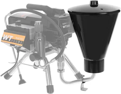 Produktbild von Farbbehälter für Spritzgeräte 6L Airless Spritzgerät Oberbehälter Lacktrichter WABROTECH