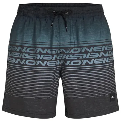 Produktbild von O´neill Logo Stripe 16´´ Badeshorts Grau M Mann Grau M