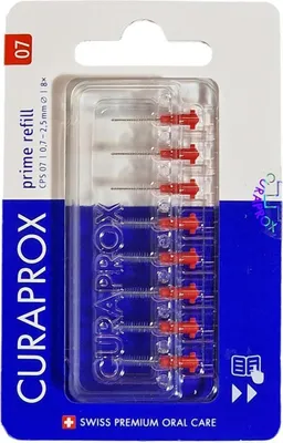 Produktbild von Curaprox Cps 07 prime Interdentalbürsten Refill 8 St