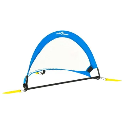 Immagine prodotto di vidaXL Porte da calcio per bambini 2 pezzi con sacca di contenimento 75,5x46x48 cm