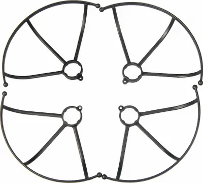 Obrázok produktu pre Ochranný kryt vrtule pre LS-MIN Mini Dron RC Quadcopper Náhradné diely čierne