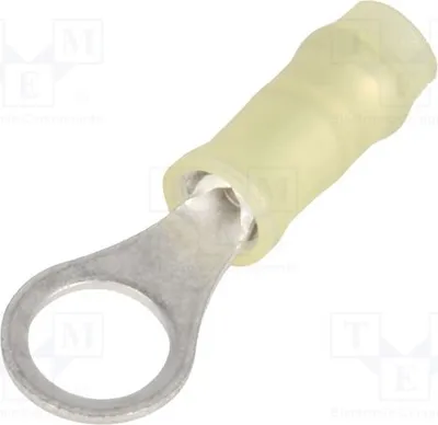 Immagine prodotto di 2 connettori a crimpare per cavi, modello M3,5, diametro: 3,68 mm, sezione del cavo: 0,129 ÷ 0,326 mm², collegamento a crimpare, codice prodotto: 323915, isolati