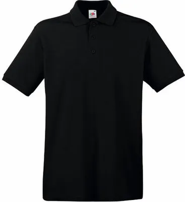 Produktbild von Fruit of the Loom - Premium Polo - Black - L