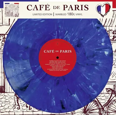 Zdjęcie produktu dla Various Artists - Café De Paris (Blue Marbled Coloured) (LP)