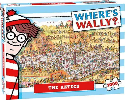 Produktbild von Plenty Gifts Puzzle „Wo ist Wally, die Pyramide der Azteken“, 1000 Teile