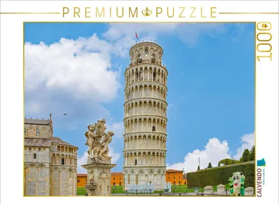 Produktbild von CALVENDO Puzzle Blick auf den Turm | 1000 Teile Lege-Größe 64x48cm Foto-Puzzle für glückliche Stunden
