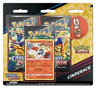 Image de Pokémon Épée : Collection de cartes Cinderace, lot de 3
