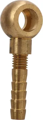 Zdjęcie produktu dla Złącze typu banjo do chłodzenia turbosprężarki, gwint M14 x 1,5 mm na 3/8 cala, śruba 10 mm do podłączenia płynu chłodzącego turbosprężarki w układzie hamulcowym oraz układu zasilania paliwem i powietrzem
