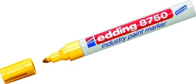 Immagine prodotto di Edding - Paintmarker 8750 Industrie 2-4 mm giallo | 10 pezzi