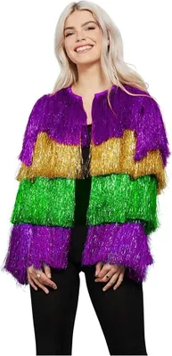 Produktbild von Lametta Festivaljacke Mardi Gras Größe: S-M
