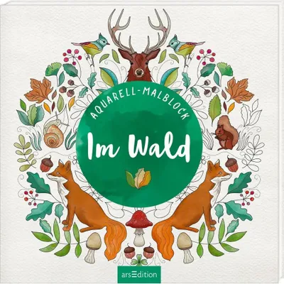 Produktbild von Aquarell-Malblock - Im Wald