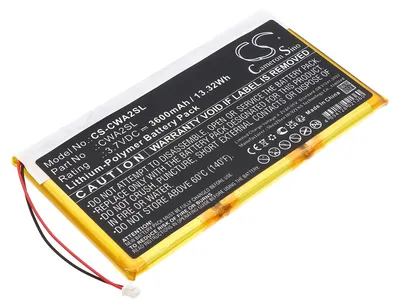 Produktbild von TECHTEK Akku Kompatibel mit [Cowon] PMP A2 20GB, PMP A2 30GB, PMP A3 60GB, PMP A3 80GB, Q5W Ersetzt