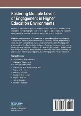 Produktbild von Fostering Multiple Levels of Engagement in Higher Education Environments