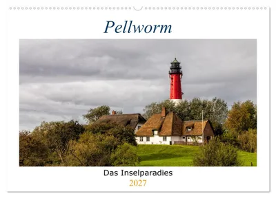 Produktbild von Pellworm - Das Inselparadies (Wandkalender 2027 DIN A2 quer), CALVENDO Monatskalender