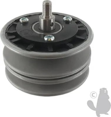 Produktbild von Riemenscheibe für Hayter, Pubert Getriebegehäuse. ø 78 mm. Ersetzt Original 411001, 0306060025.
