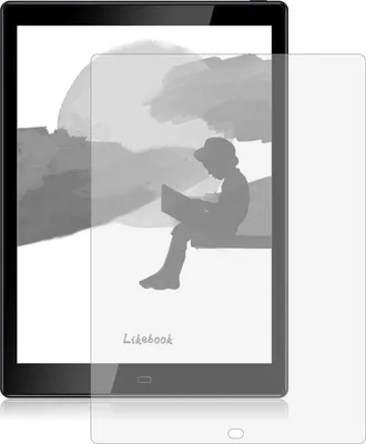 Produktbild von 2x kristallklare Displayschutzfolie für Boyue Likebook P6 Schutzfolie Antibakteriell