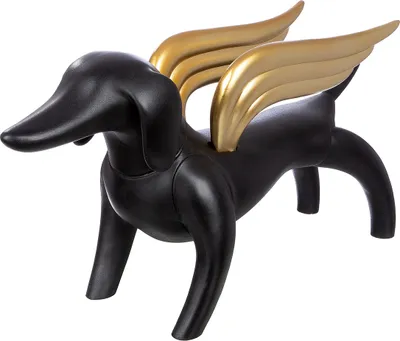 Produktbild von Casablanca by Gilde Skulptur Dackelhund Flying Dachshund, 52777