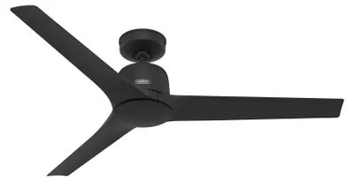 Obrázek produktu pro Stropní ventilátor s dálkovým ovládáním Athens Black 132 cm