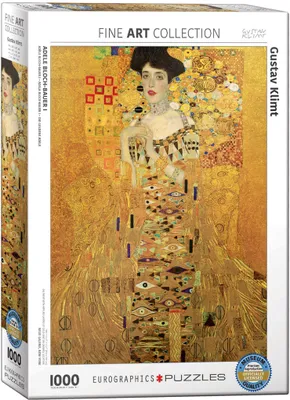 Image de puzzle 1000 pièces Adele Bloch-Bauer de Gustav Klimt