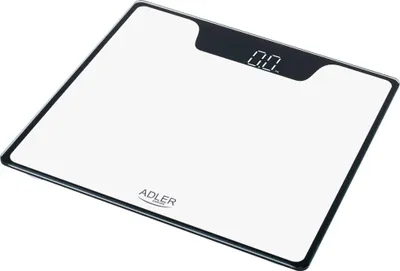 Produktbild von Adler AD 8174W, Elektronische Personenwaage, 180 kg, 100 g, Weiß, kg / lb, Rechteck