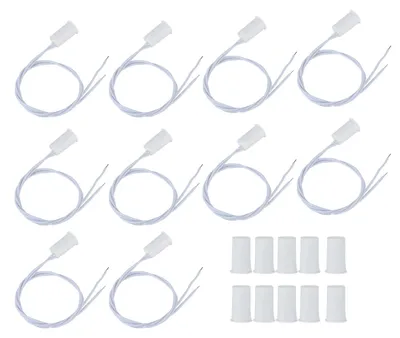 Image de 10 capteurs de porte/fenêtre filaires, interrupteurs magnétiques pour système d'alarme