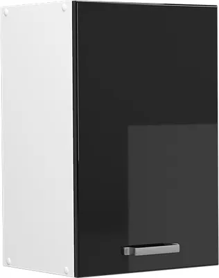 Produktbild von Hängeschrank Vicco R-Line Schwarz Hochglanz 40 cm, Model 41220