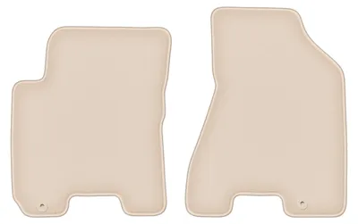 Produktbild von DURBAN Beige Velours-Fußmatten vorne für Hyundai Tucson I SUV (2004-2010)