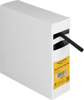 Immagine prodotto di DELOCK Schrumpfschlauch Box mit Innenkleber 5 m x 6,4 mm