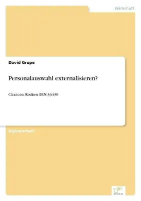 Produktbild von Personalauswahl externalisieren?