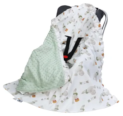 Productafbeelding van Inslagdeken voor Babyzitje en Kinderwagen in Winterstijl