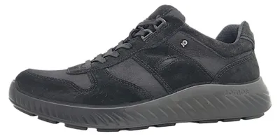 Immagine prodotto di Scarpe da uomo Jomos, modello sportivo con lacci, colore nero, ideali per il tempo libero, con solette removibili
