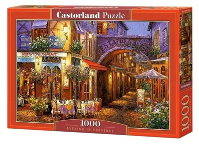 Produktbild von Castorland Evening in Provence, 1000 Stück(e), Kunst, 9 Jahr(e)
