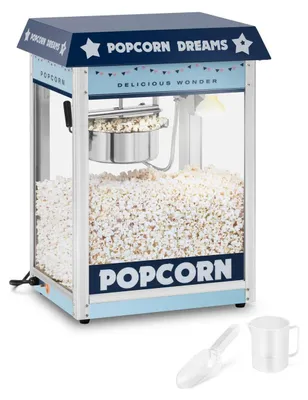 Obrázek produktu pro Expondo Royal Catering stroj na popcorn – 1500 W – 5 kg/h – modrý –