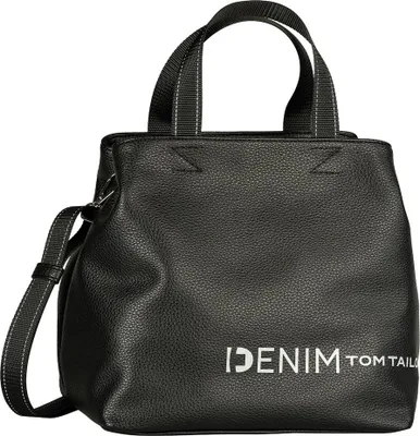 Produktbild von TOM TAILOR Denim Shopper Schwarz, Marlow, Zip shopper S, black