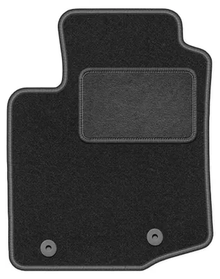 Produktbild von Fahrermatte Velours für Toyota Aygo II 2014- (Schrägheck) – 1-tlg, Graphit, passgenau – Wielganizator LUX