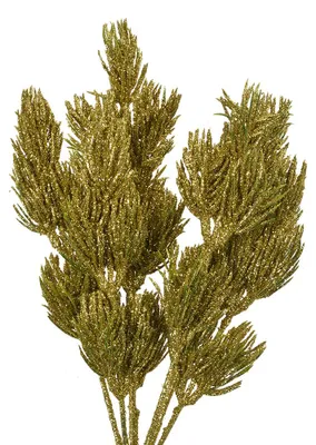 Imagen del producto de Clayre & Eef, flor artificial, 30 cm, color dorado, plástico