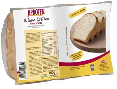 Immagine prodotto di Aproten Pane Bianco Fette 2 Pezzi Da 200 G
