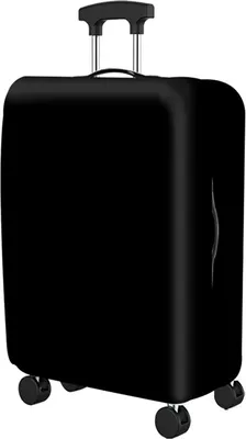 Image de INF Housse de protection pour valise en polyester épais Le noir XL