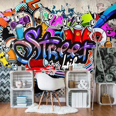 Produktbild von Basera Fototapete Street Art-Motiv i-A-0108-a-c, Vliestapete, 150x105 cm
