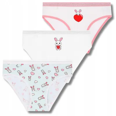 Immagine prodotto di Intimo per bambine - Intimo per bambini taglia 98 - Slip per bambine, confezione da 3 - Intimo in cotone - Per bambine