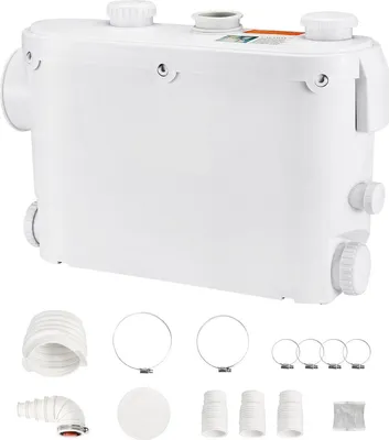 Produktbild von Abwasserhebeanlage – 500W Abwasserpumpe mit einer Förderhöhe von 8 Metern und Rückschlagventil – Kompakt