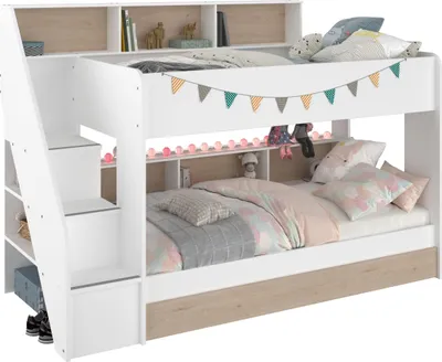 Produktbild von Etagenbett mit Bettschubkasten BIBOP 1