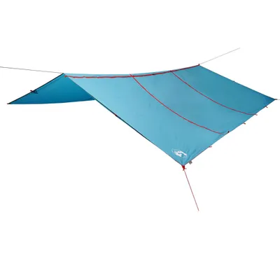 Image de Bâche de camping bleu 420x440 cm imperméable