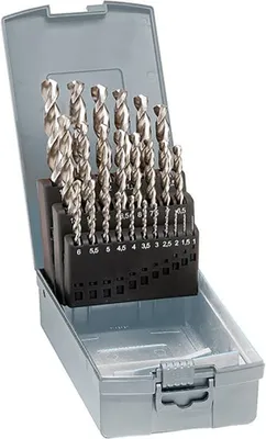 Produktbild von Spiralbohrer-Set DIN338 HSSE geschliffen Typ Ti 1-10mm GÜHRING