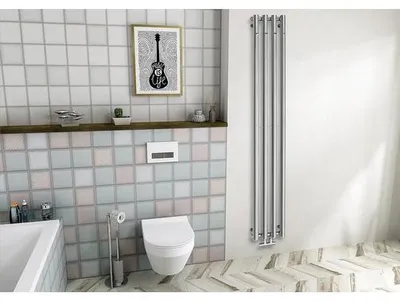 Obrázek produktu pro Designové topné těleso Sapho 1800 x 300 x 300 mm připojení 1/2" dole uprostřed