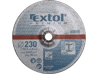 Obrázek produktu pro Kotouč brusný na ocel, 230x6,0x22,2mm